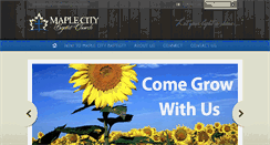 Desktop Screenshot of maplecitybaptistchurch.org
